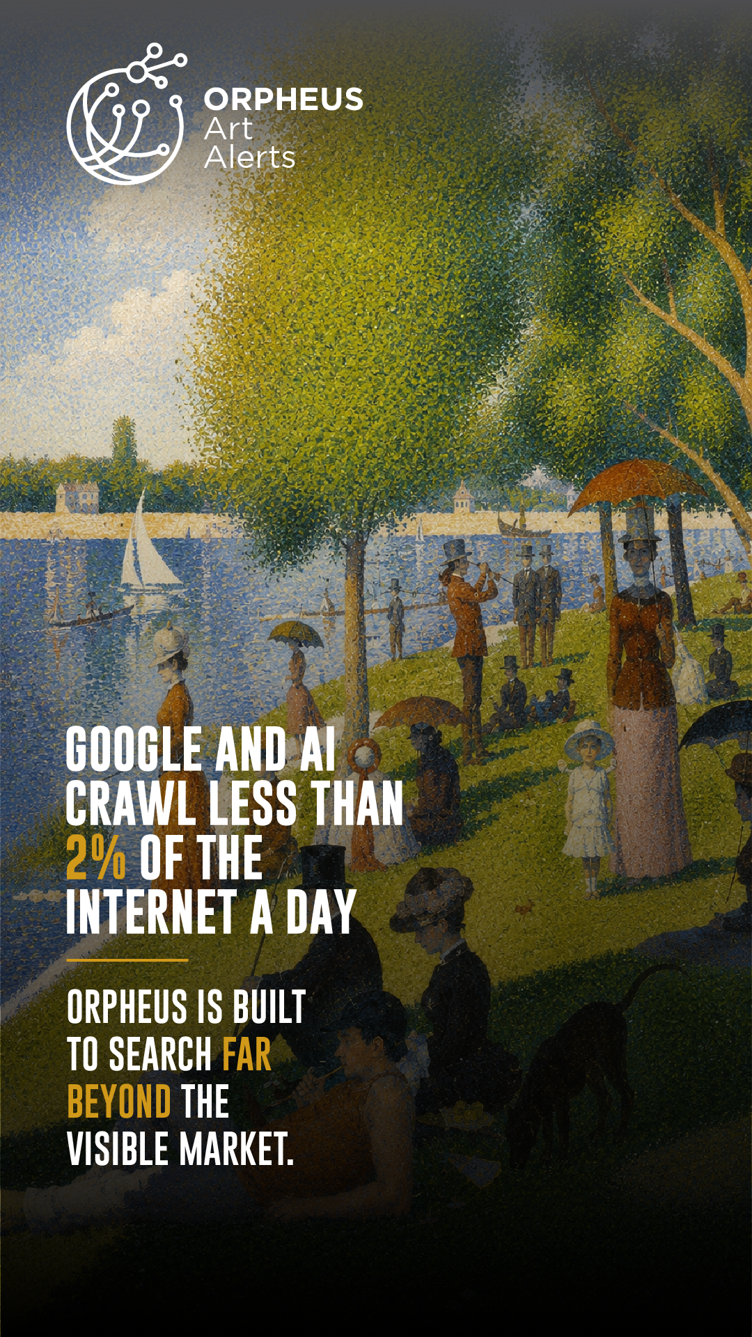 Social Media Stories for Orpheus Art Alerts